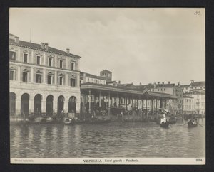 Marché aux poissons couvert à Venise - Neue Photographische Gesellschaft