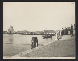 Pont flottant sur le Grand Canal à Venise pendant la Festa del Redentore - Neue Photographische Gesellschaft