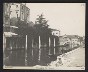 Rio dei Ognissanti à Venise - Neue Photographische Gesellschaft