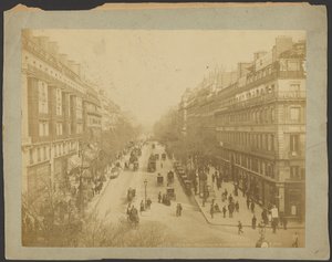 Paris, Perspective du Boulevard Montmartre - Neurdein freres