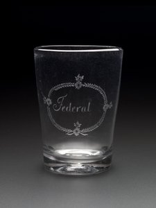 Verre, c. 1788-1795 (verre sans plomb) - New Bremen Glass Manufactory