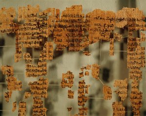 Fragments du Papyrus du Roi, ou le Canon Royal - New Kingdom Egyptian