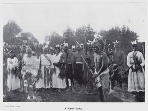 New Plymouth, Nouvelle-Zélande : Un Haka Maori