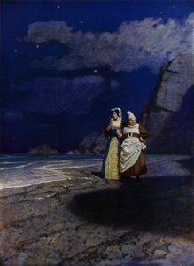 Illustration pour Westward Ho! de Charles Kingsley (lithographie en couleur) - Newell Convers (after) Wyeth