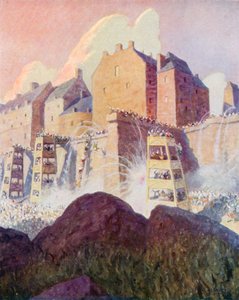 La bataille du château de Stirling - Newell Convers (after) Wyeth