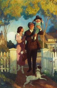 Arrivée à la maison - Newell Convers Wyeth
