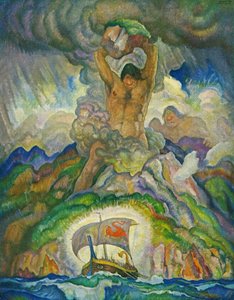 Polyphème, le Cyclope - Newell Convers Wyeth