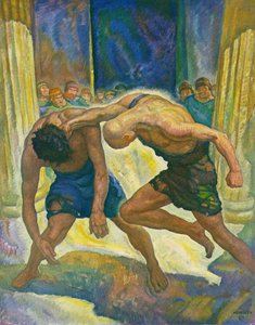 La bagarre des mendiants - Newell Convers Wyeth