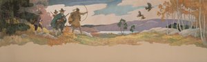 Les chasseurs de dindons, 1941 - Newell Convers Wyeth