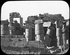 Grand Temple, Karnak, Égypte, vers 1890 - Newton and Co