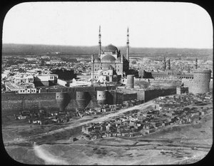 La Citadelle de Saladin au Caire, Égypte, vers 1890 - Newton and Co