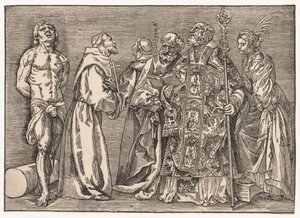 Les six saints - Niccolo Boldrini