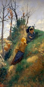 Scène pastorale, par Niccolo Cannicci (1846-1906)