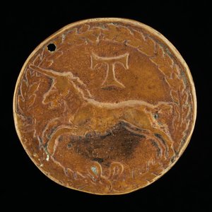 Licorne et croix en tau [verso] - Niccolo Fiorentino