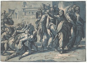 Le Christ guérissant les lépreux - Niccolo Vicentino