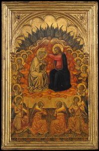 Le couronnement de la Vierge, vers 1380 - Niccolo di Buonaccorso