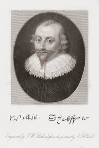 William Shakespeare. Portrait par Hilliard - Nicholas (after) Hilliard