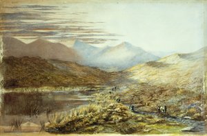 Lac Pukaki, Nouvelle-Zélande, 1872 - Nicholas Chevalier