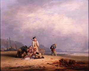 Pêcheurs triant leur prise du jour - Nicholas Condy