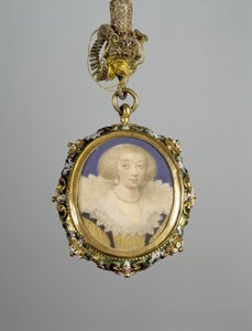 Une dame de la cour de la reine Elizabeth - Nicholas Hilliard