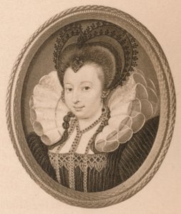 Catherine Knevett, comtesse de Suffolk - Nicholas Hilliard
