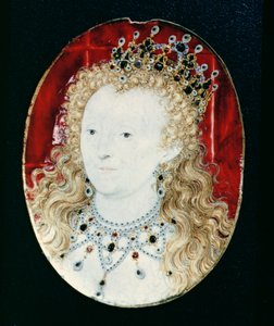 Miniature de la reine Elizabeth I - Nicholas Hilliard