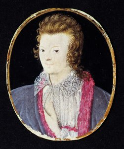 Jeune inconnu, vers 1595 - Nicholas Hilliard