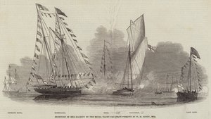 Réception de Sa Majesté par le Royal Yacht Squadron - Nicholas Matthews Condy