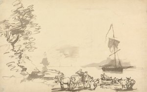 Étude de rivage - Nicholas Pocock