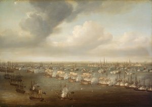 La bataille de Copenhague, 2 avril 1801 - Nicholas Pocock