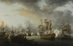 La fin de la bataille des Saints, vers 1782