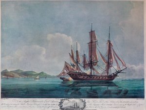 Le Speedy et El Gamo, vers 1802 - Nicholas Pocock