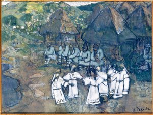 Cercle de danse - Nicholas Roerich