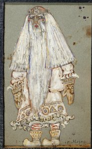 Ded Moroz (Grand père Gel, Père Noël) - Nicholas Roerich