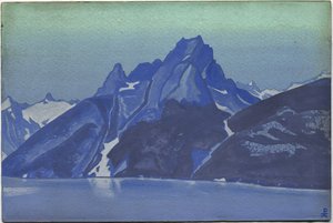 Lac des Nagas, Cachemire - Nicholas Roerich