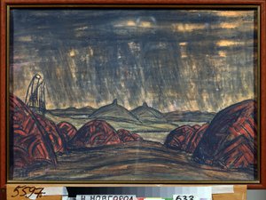 Le camp Polovtsien - Nicholas Roerich