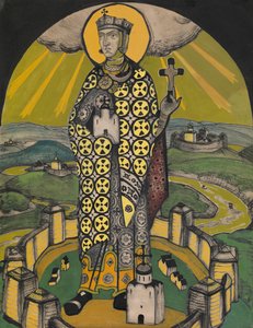 Sainte Olga, princesse de Kiev - Nikolai Konstantinowitsch Roerich