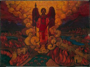 Le Dernier Ange, 1912 - Nicholas Roerich