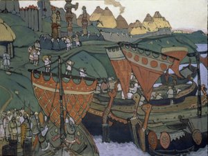 Les Slaves sur le Dniepr