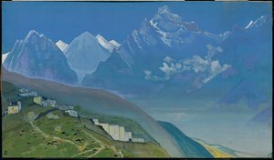 Vers Kailas, Lahul, 1932