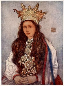Une mariée de Hardanger, 1905 - Nico Jungman