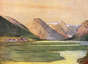 Norvège : Mundal, Fjaerland, Sognefjord
