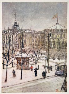 Les Maisons du Parlement, Christiania, 1905 - Nico Jungman
