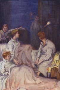 Une main, ou quelque chose comme ça, dans une lumière pâle, apparut alors et là - Nicol Laidlaw