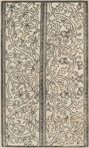 Esemplario di lavori, page 3 verso, août 1529 - Nicolò Zoppino