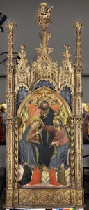 Couronnement de la Vierge, c.1400