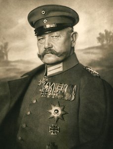 Portrait de Paul von Hindenburg - Nicola Perscheid