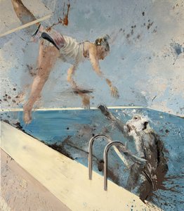 Singe avec trapéziste, 2021 - Nicola Pucci