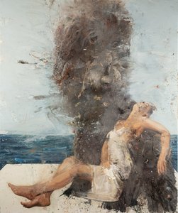 Femme avec chien II, 2021