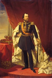 Guillaume III 1817-1890, Roi des Pays-Bas, 1856 - Nicolaas Pieneman